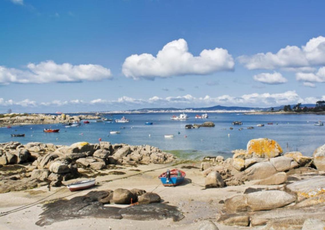 Apartamento El Rincon De Elia, Haz Realidad Tu Sueno De Vivir Con Vistas Al Mar Villanueva De Arosa Luaran gambar